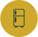 A yellow circle with a refrigerator icon.